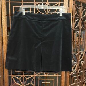 J. Crew Black Mini Skirt with Front Vent